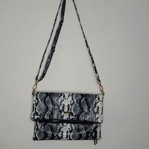 Coquet Faux Snake Skin Leather 3 in 1 bag